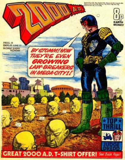 Judge Dredd - 2000 AD 18